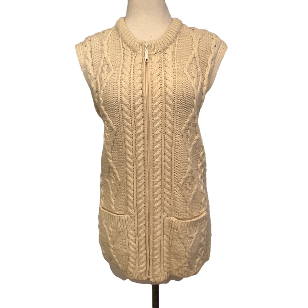 BLARNEY WOOLLEN MILLS IRELAND - Merino Wool Vest - Picture 3 of 12